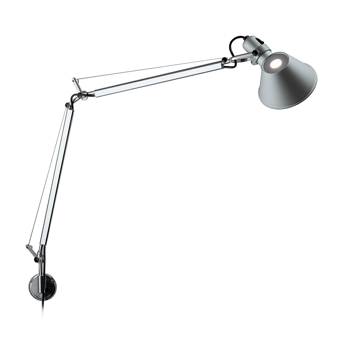 Artemide Tolomeo Parete, Aluminium