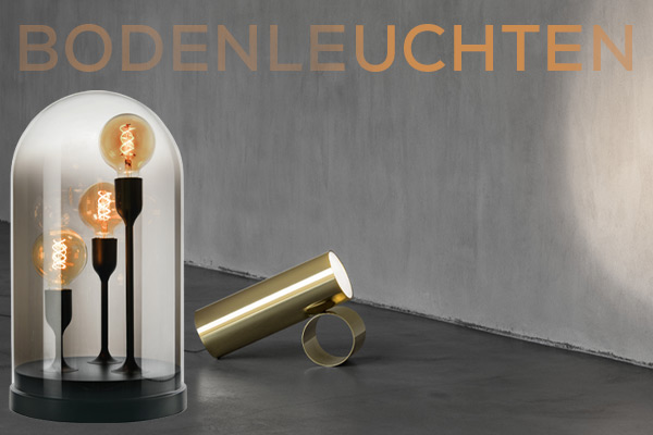 Kategoriebanner Bodenleuchten Kategoriebanner Bodenleuchten