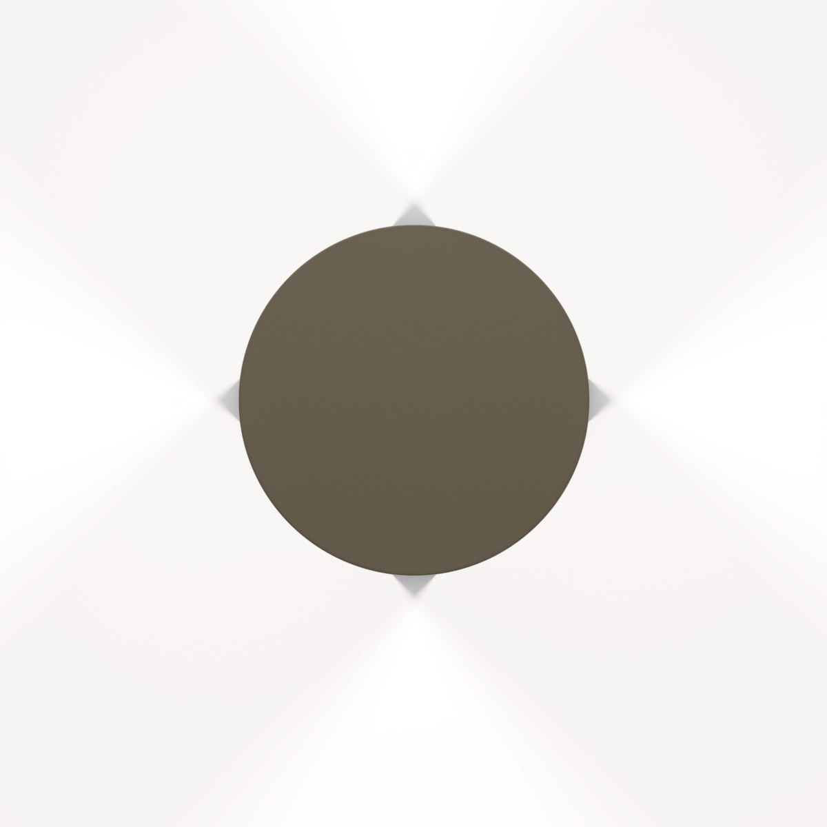 IP44.DE Mir R 30 LED Pollerleuchte, cool brown (braun)