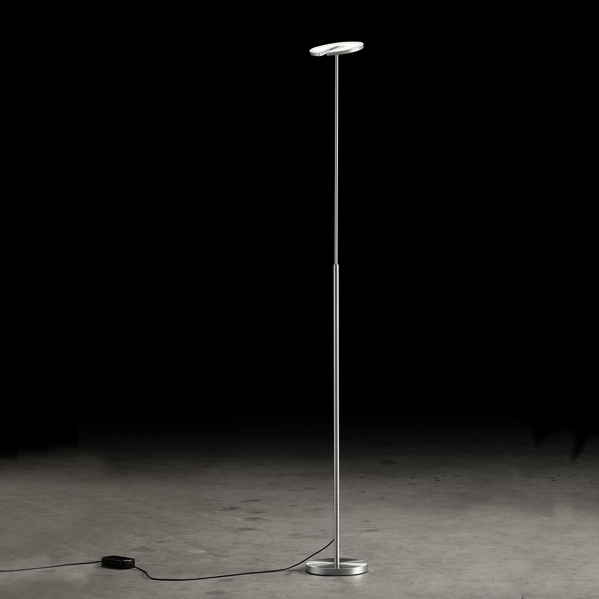 Holtkötter Supernova S LED Stehleuchte, Aluminium matt
