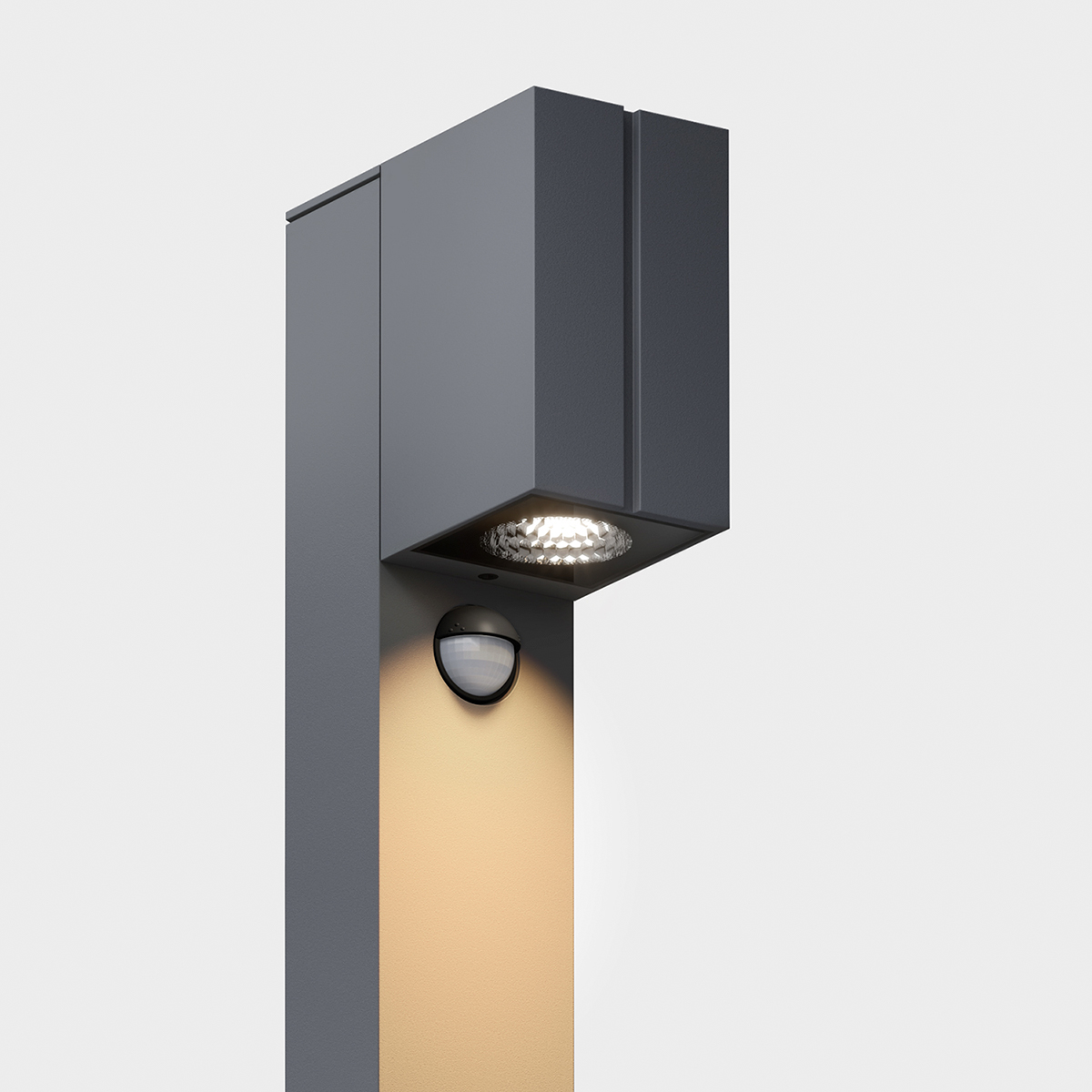 IP44.DE Cut Control LED Pollerleuchte, anthracite (anthrazit)