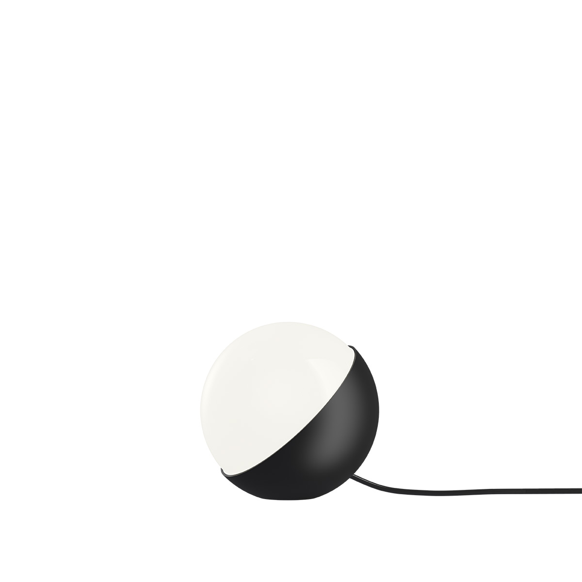 Louis Poulsen VL Studio Tisch- / Stehleuchte, Ø: 15 cm, schwarz matt