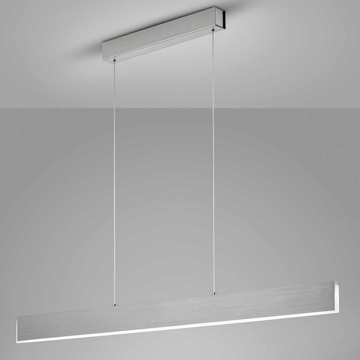 Helestra Nex LED Pendelleuchte, B-Ware, Nickel matt