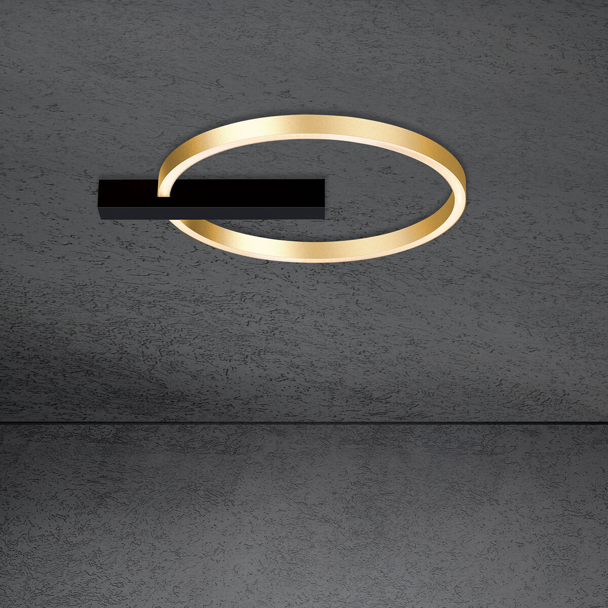 schwarz / Gold eloxal