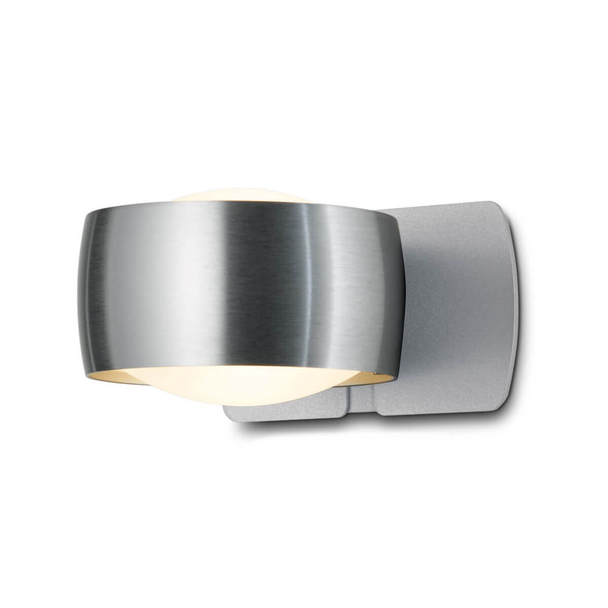 Oligo Grace LED Wandeinbauleuchte, Tunable White, Alu gebürstet / Chrom matt