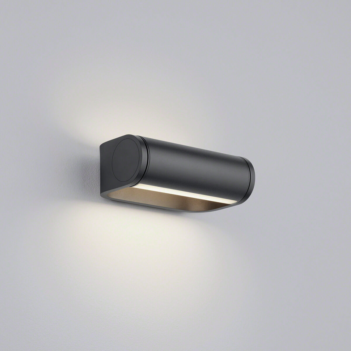 Helestra Luz LED Wandleuchte, schwarz matt