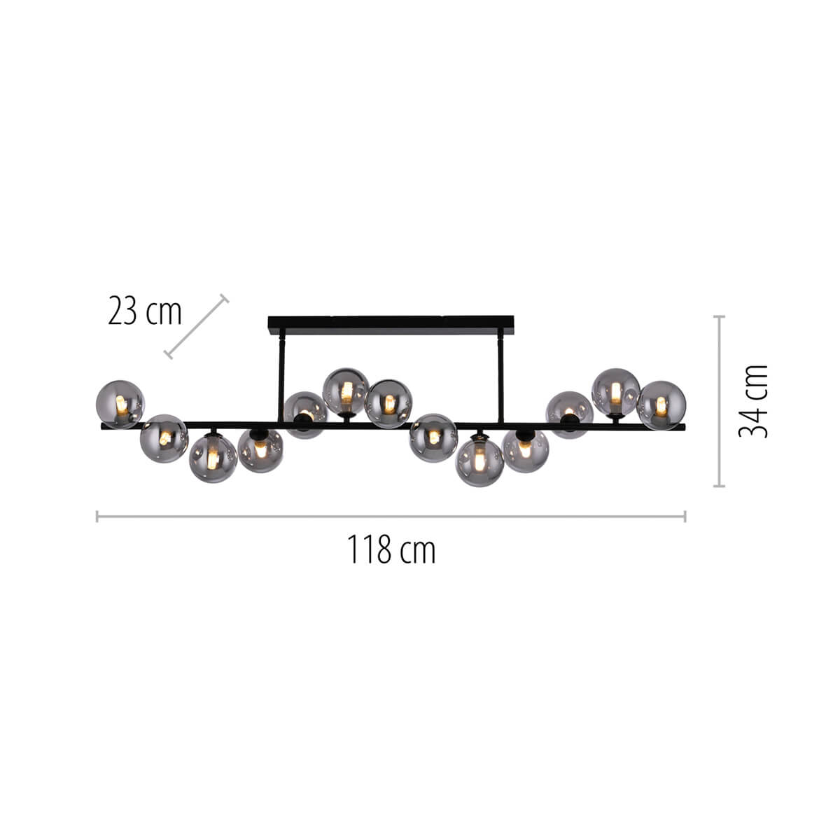 Dubai LED Deckenleuchte