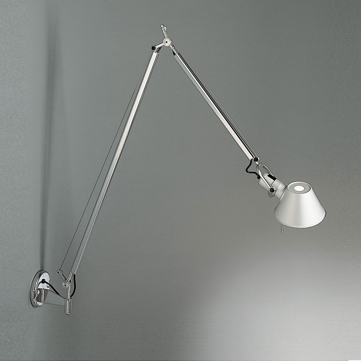 Artemide Tolomeo Braccio Parete, Aluminium Tolomeo Braccio Parete