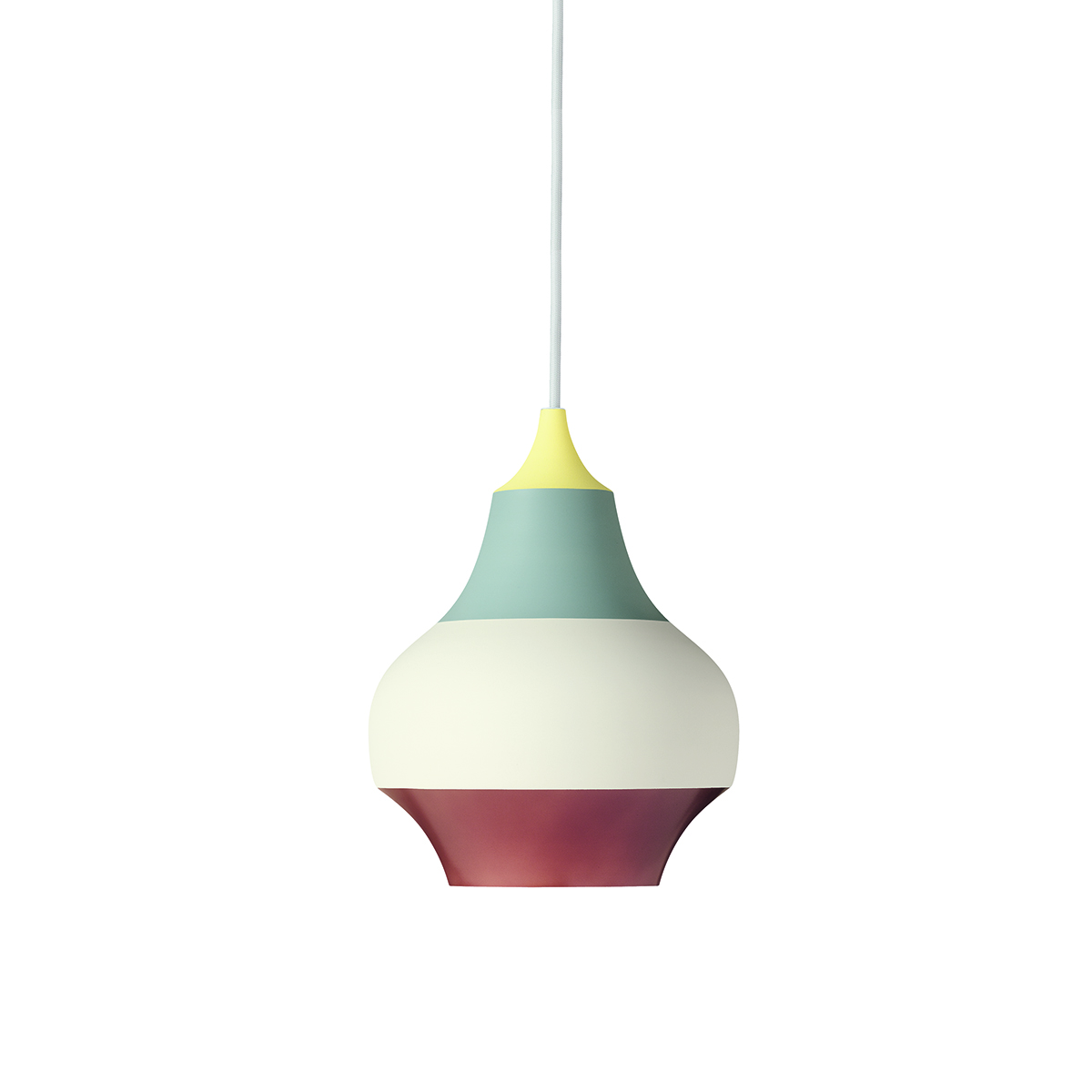 Louis Poulsen Cirque Pendelleuchte, Ø: 22 cm, gelb