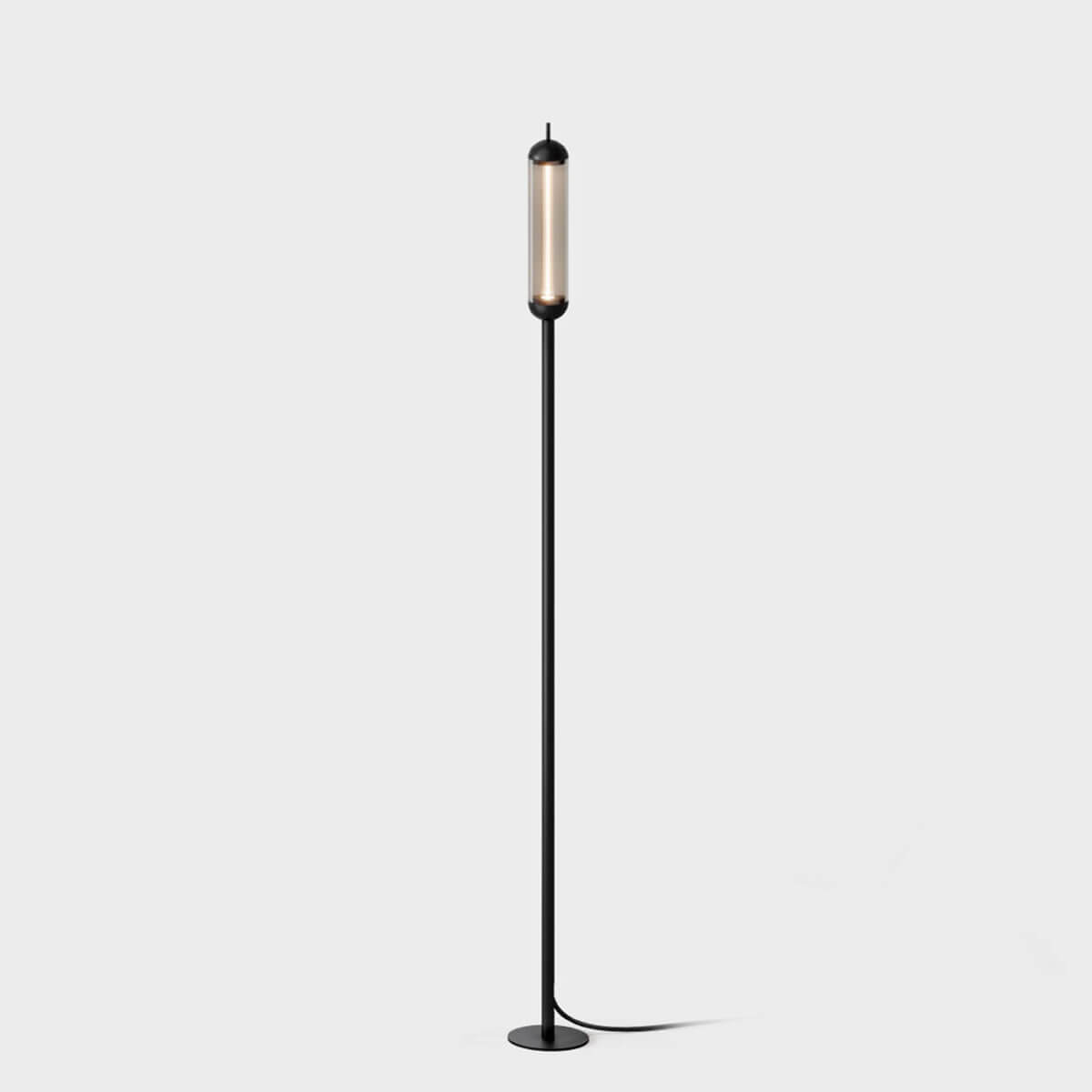 IP44.DE Reed solar join LED Solarleuchte mit Erdspieß, Höhe: 125 cm, deep black (schwarz)
