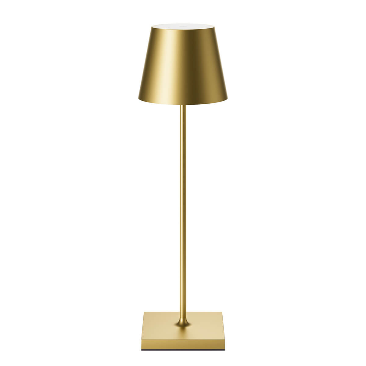 Sigor Nuindie LED Akkuleuchte, Flex-Mood, goldfarben eloxiert