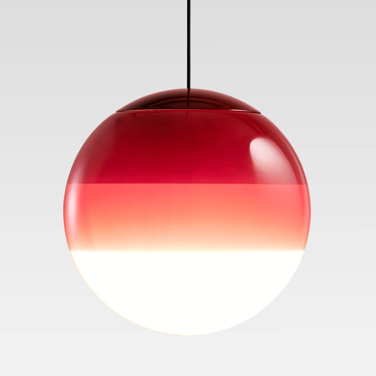 Marset Dipping Light 40 LED Pendelleuchte, bordeaux