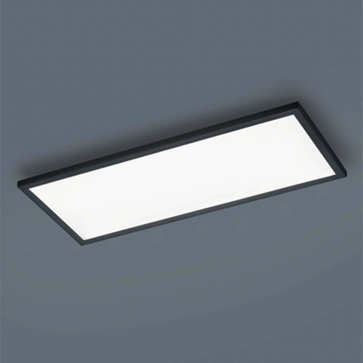 Helestra Rack LED Deckenleuchte, 61 x 26 cm, schwarz matt