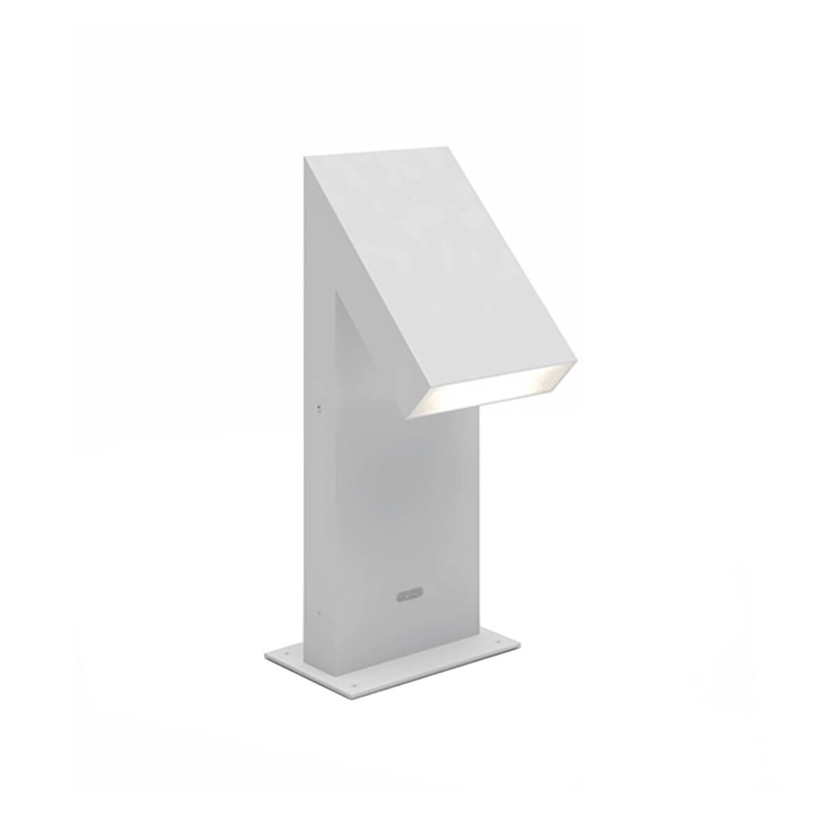 Artemide Outdoor Chilone LED Pollerleuchte, Höhe: 45 cm, hellgrau
