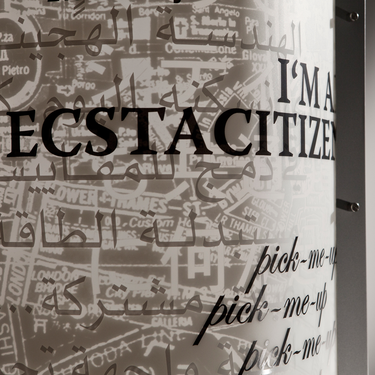 Slamp Ecstacity Floor, Aluminium / Ecstacity decor