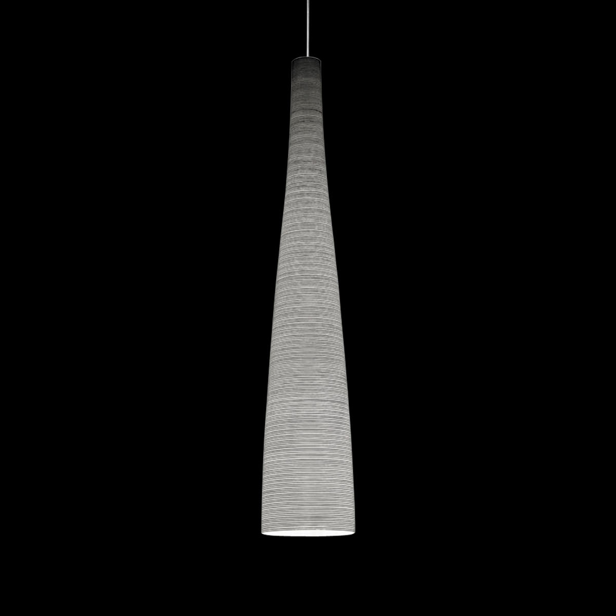 Foscarini Tite Sospensione, 1, nero (schwarz)