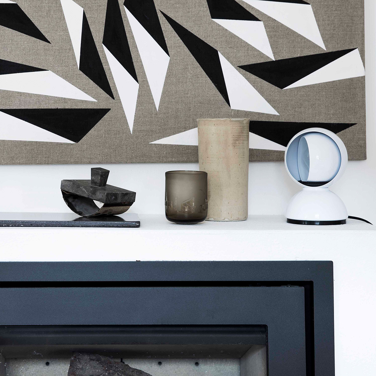 Artemide Eclisse Tavolo, weiß glänzend
