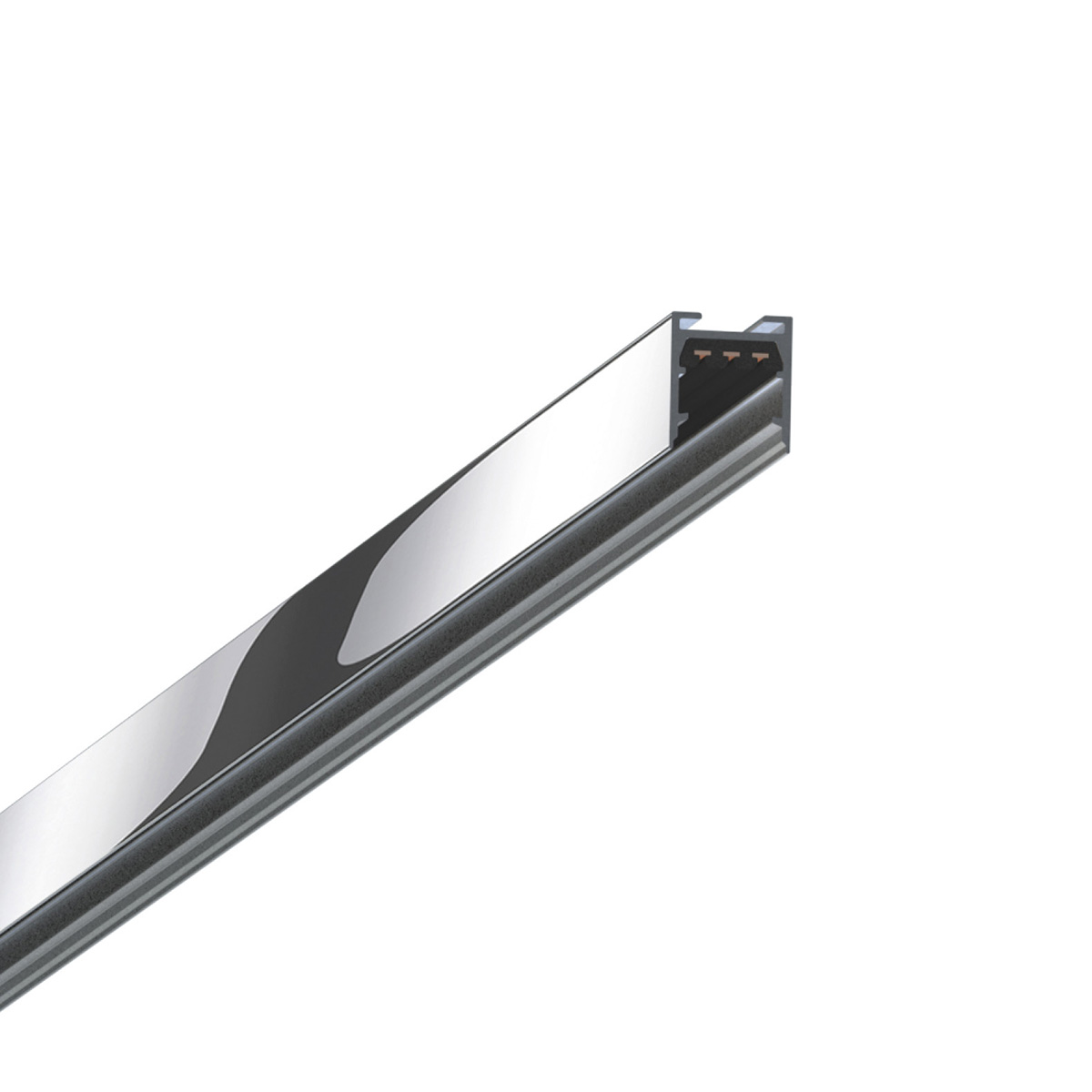 Bruck All-In 230 V Länge: 100 cm Schiene, Chrom