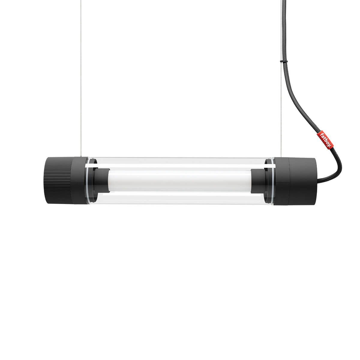 Fatboy Tjoep Small LED Wand- / Pendelleuchte, anthrazit (Montage als Pendelleuchte)