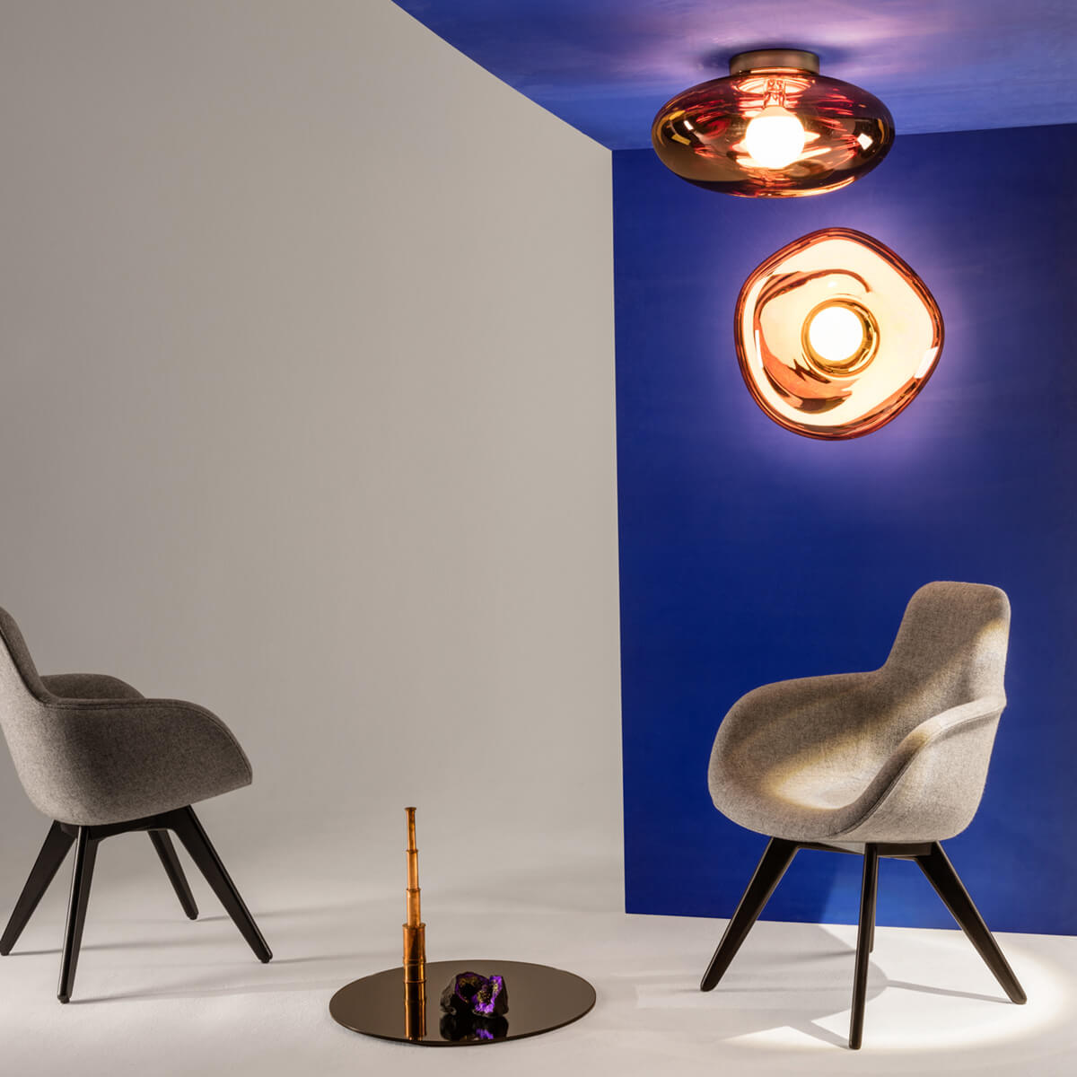 Melt Medium Surface Light LED Wandleuchte