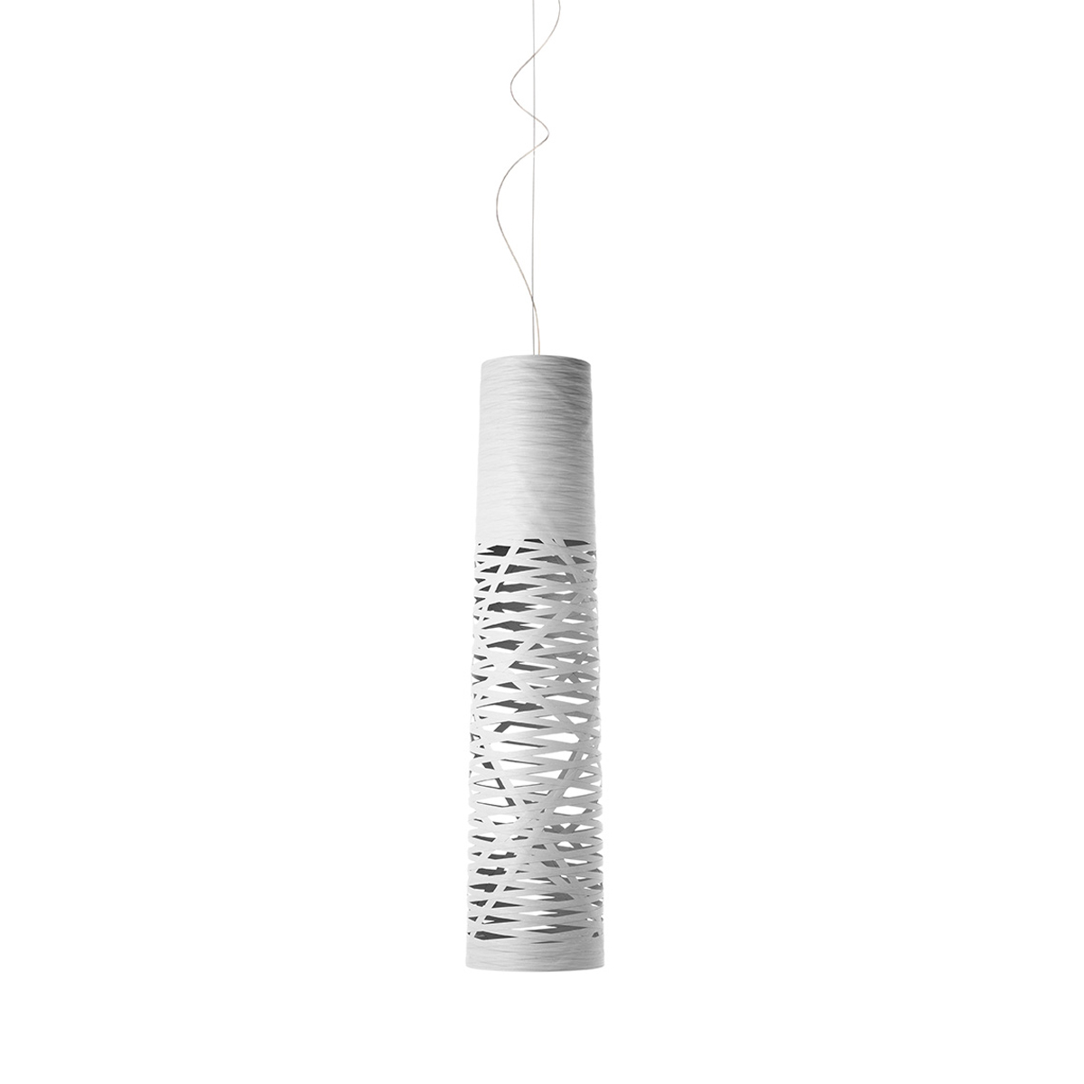 Foscarini Tress Media Sospensione, bianco (weiß)