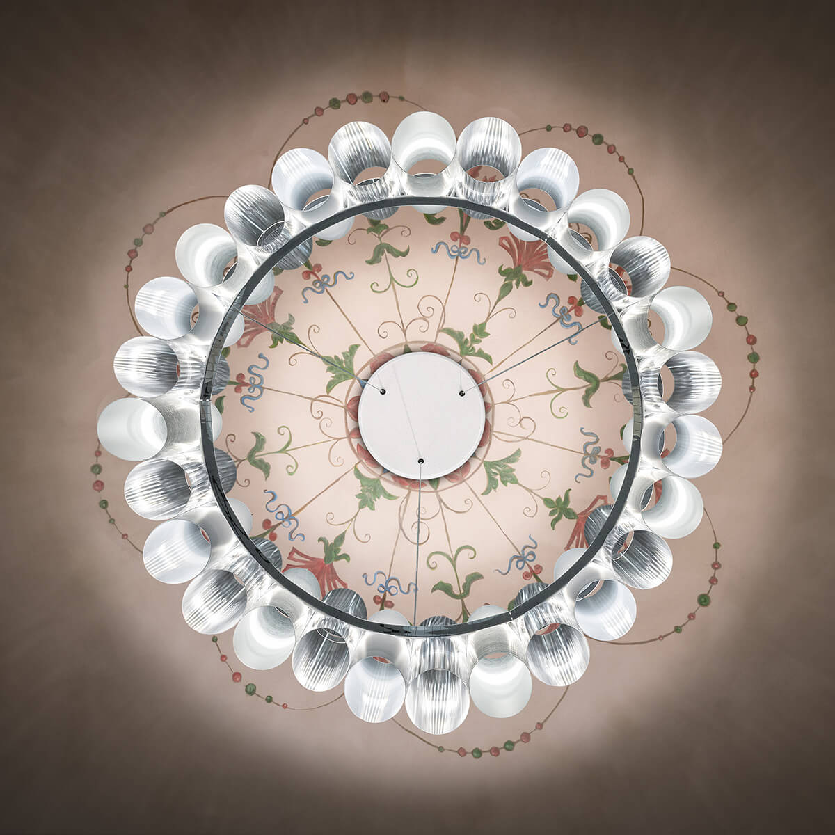 Slamp La Lollo LED Suspension Large, white (weiß)