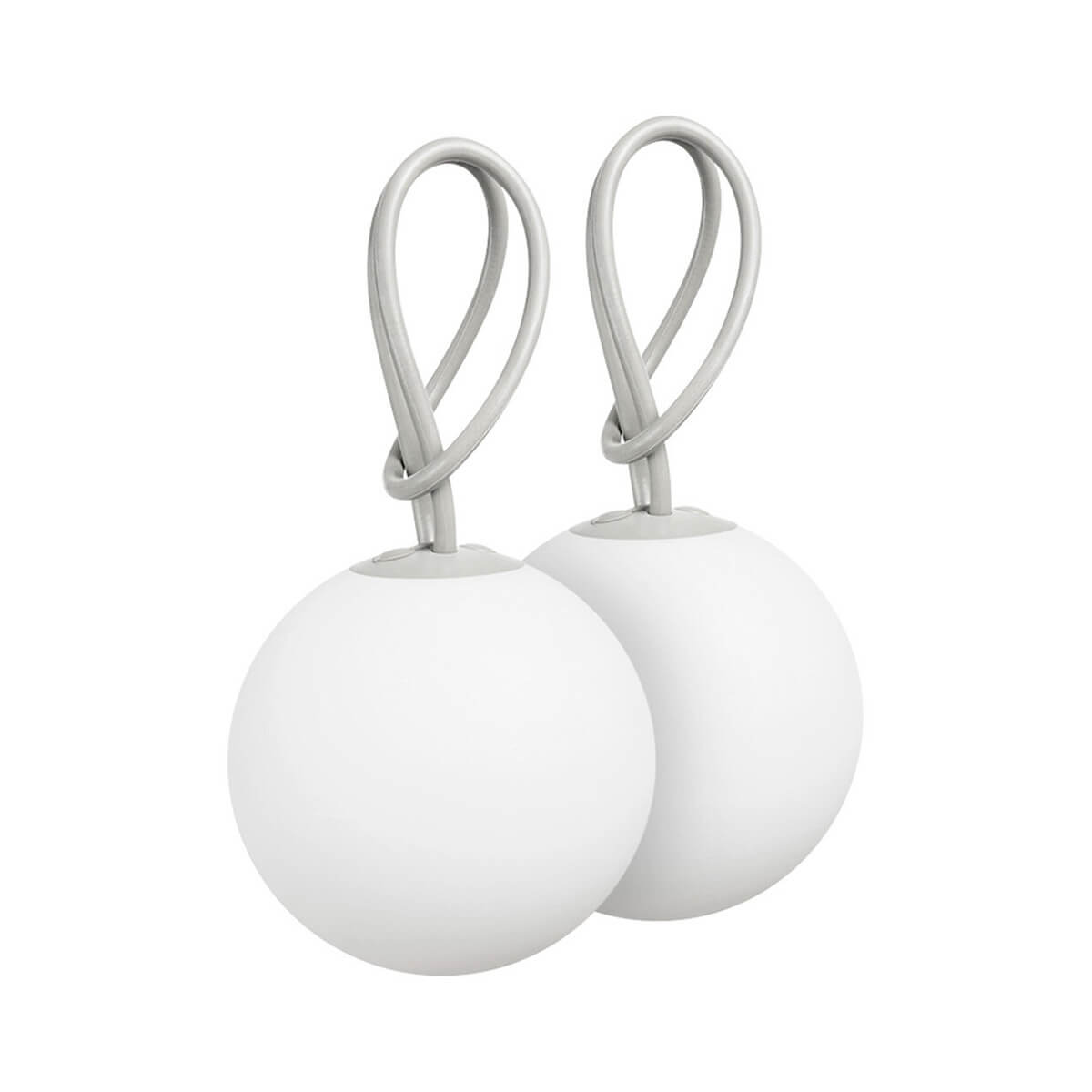 Fatboy Bolleke LED Akku-Pendelleuchte, Duo Pack, hellgrau