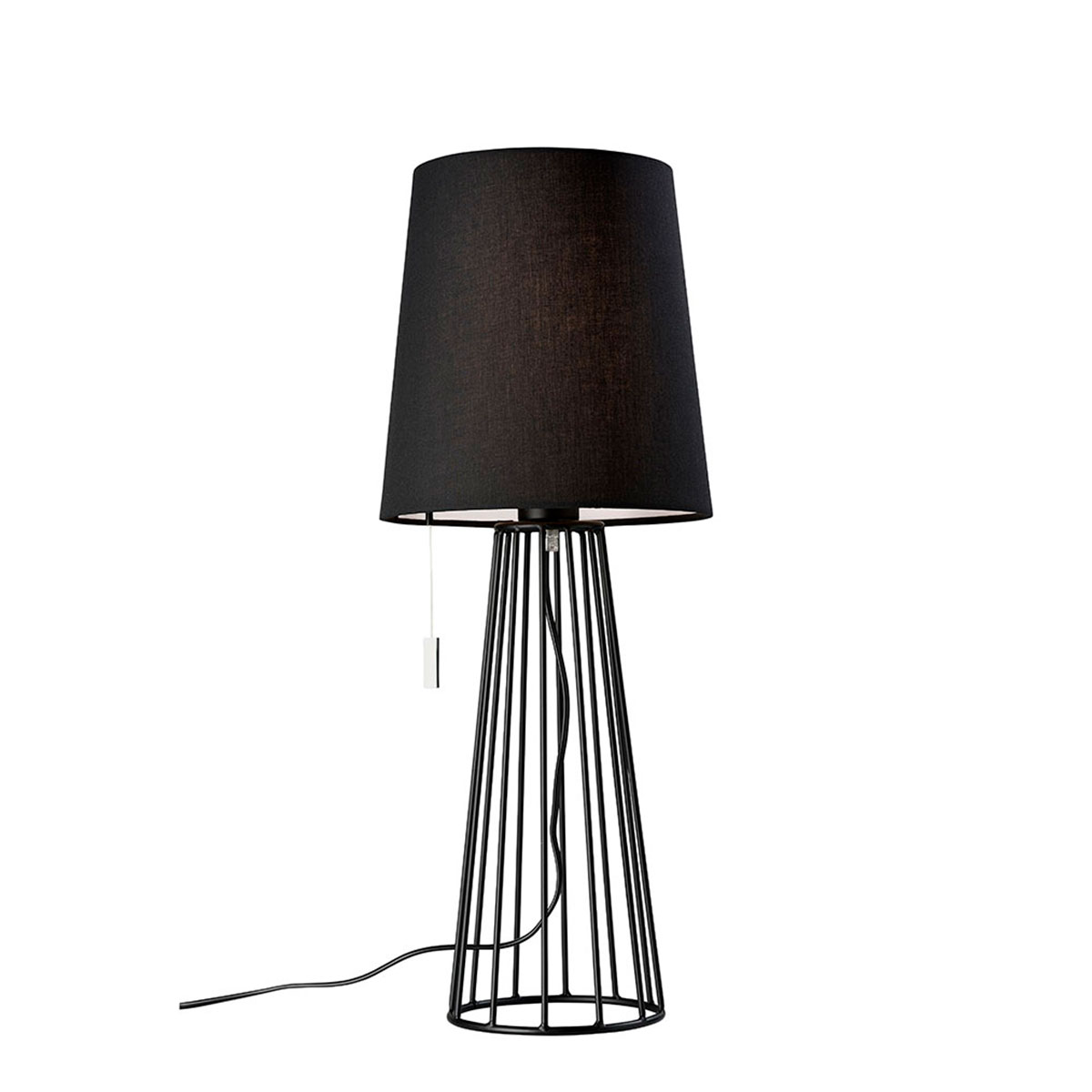 Villeroy & Boch Mailand Tischleuchte, schwarz