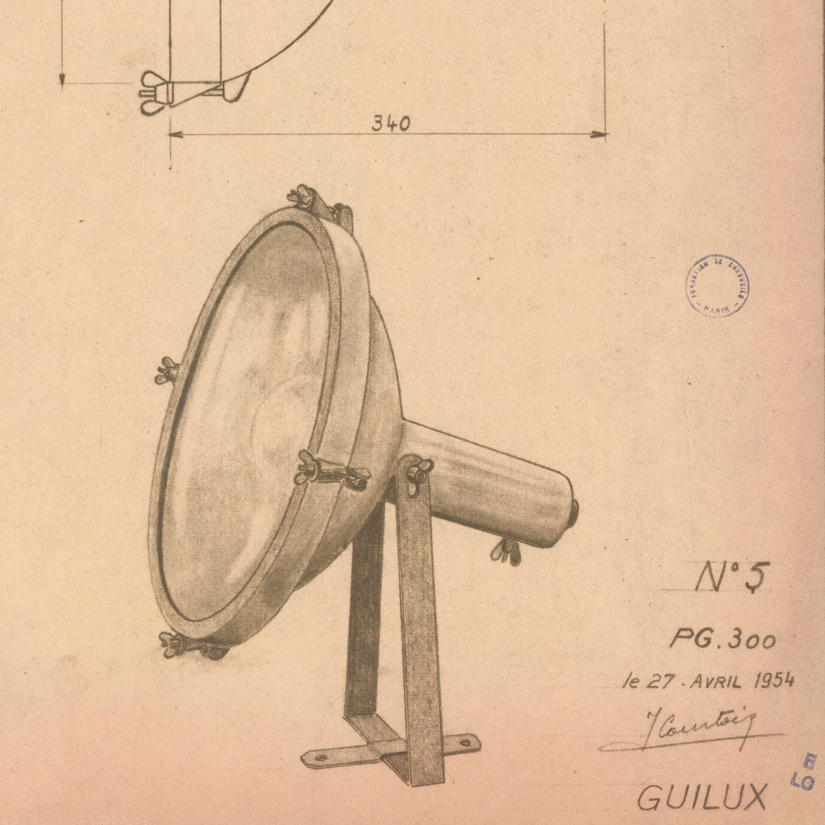 Nemo Projecteur 365 Terra, Entwurfsskizze