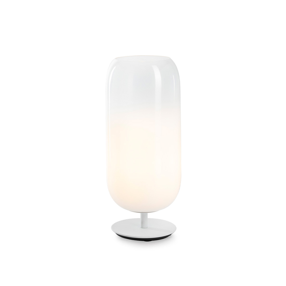 Artemide Gople Lamp Tavolo, weiß, Schirm: weiß