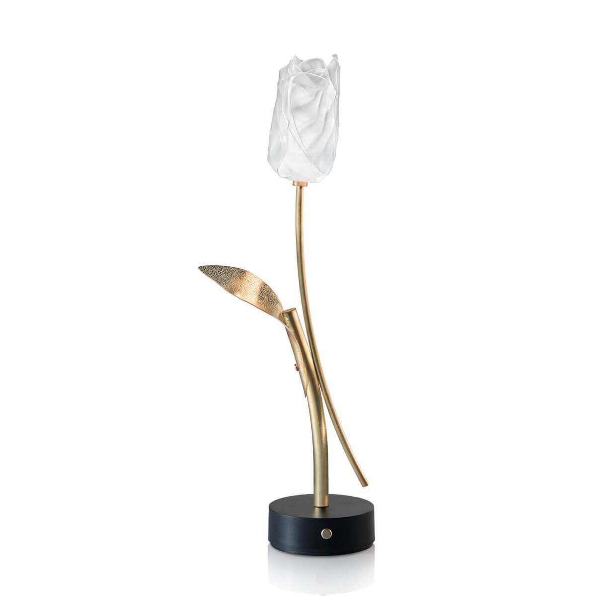 Slamp Tulip Battery LED Akkuleuchte, Messing / schwarz