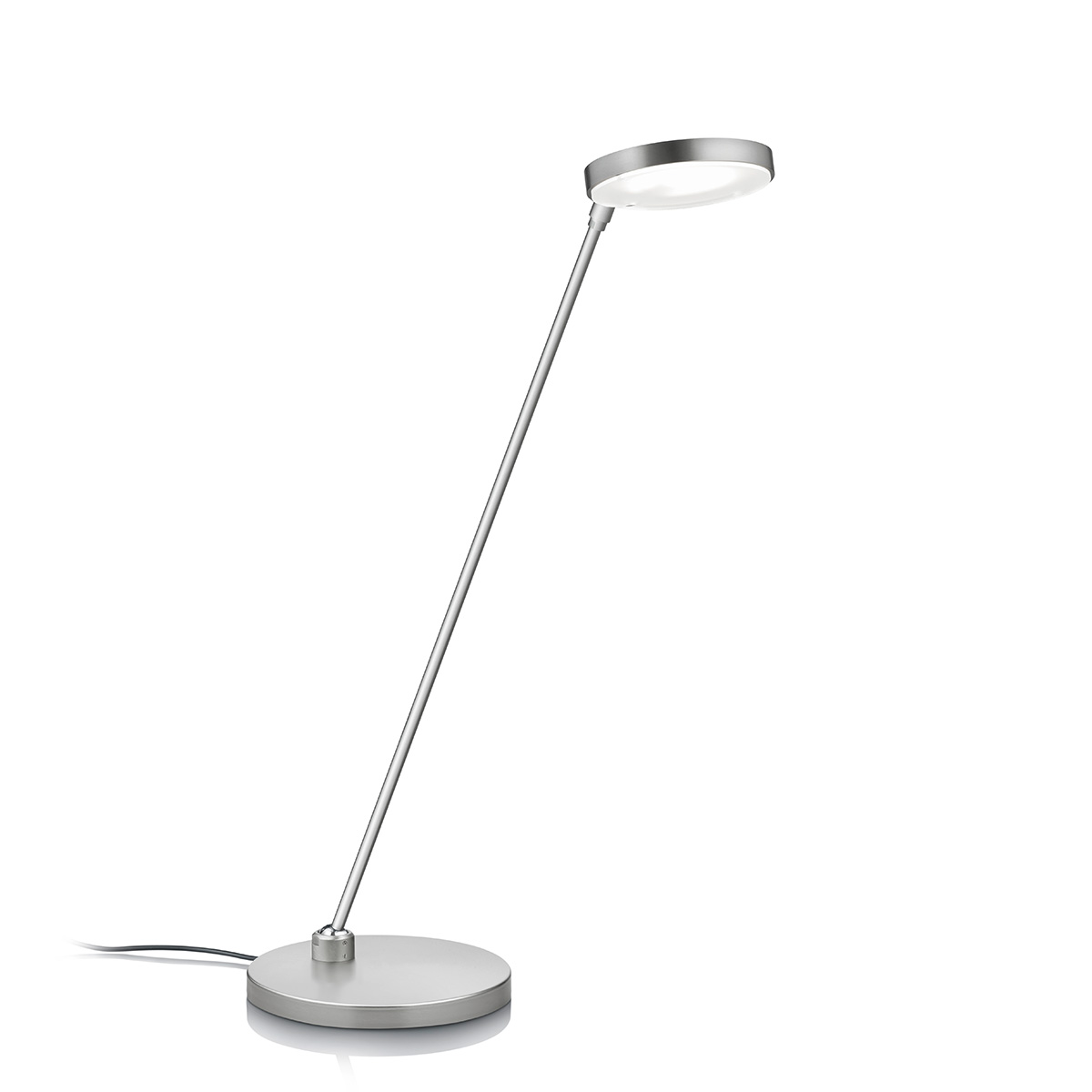 Knapstein Thea-T LED Tischleuchte, Nickel matt