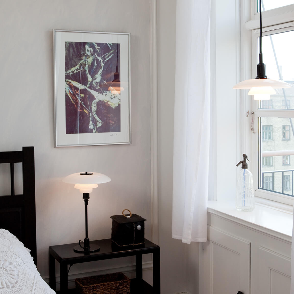 Louis Poulsen PH 3/2 Tischleuchte, schwarz metallisiert