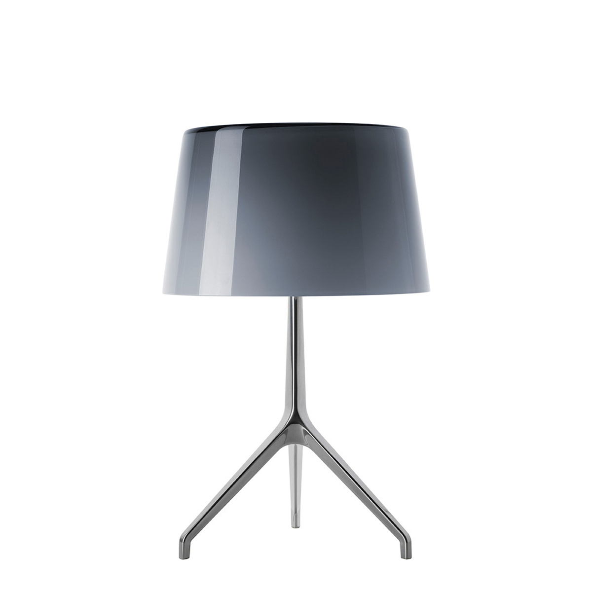 Foscarini Lumiere XXS Tavolo, alluminio / grigio (Aluminium / grau)