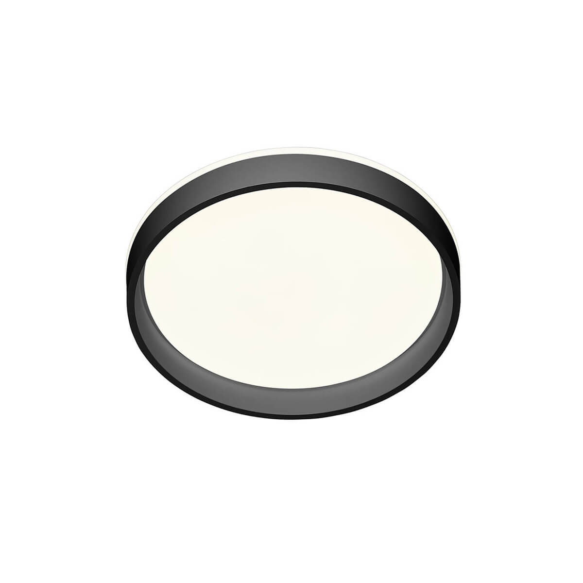 HELL Nina 70597 LED Deckenleuchte, Ø: 40 cm, schwarz