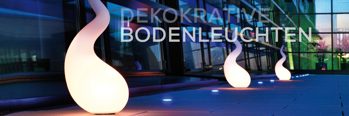 Kategoriebanner dekorative Bodenleuchten Outdoor Kategoriebanner dekorative Bodenleuchten Outdoor
