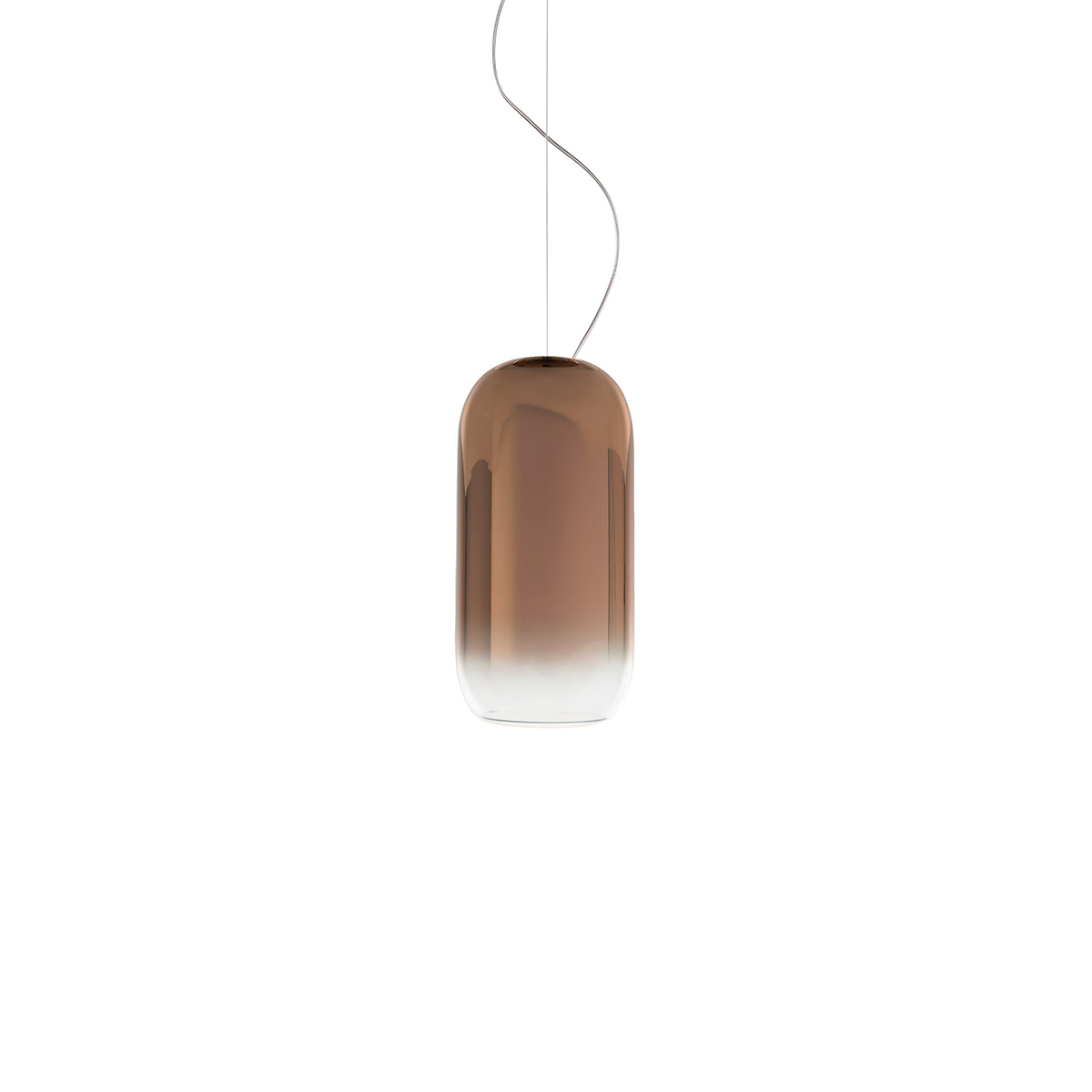 Artemide Design Gople Lamp Mini Sospensione, Bronze
