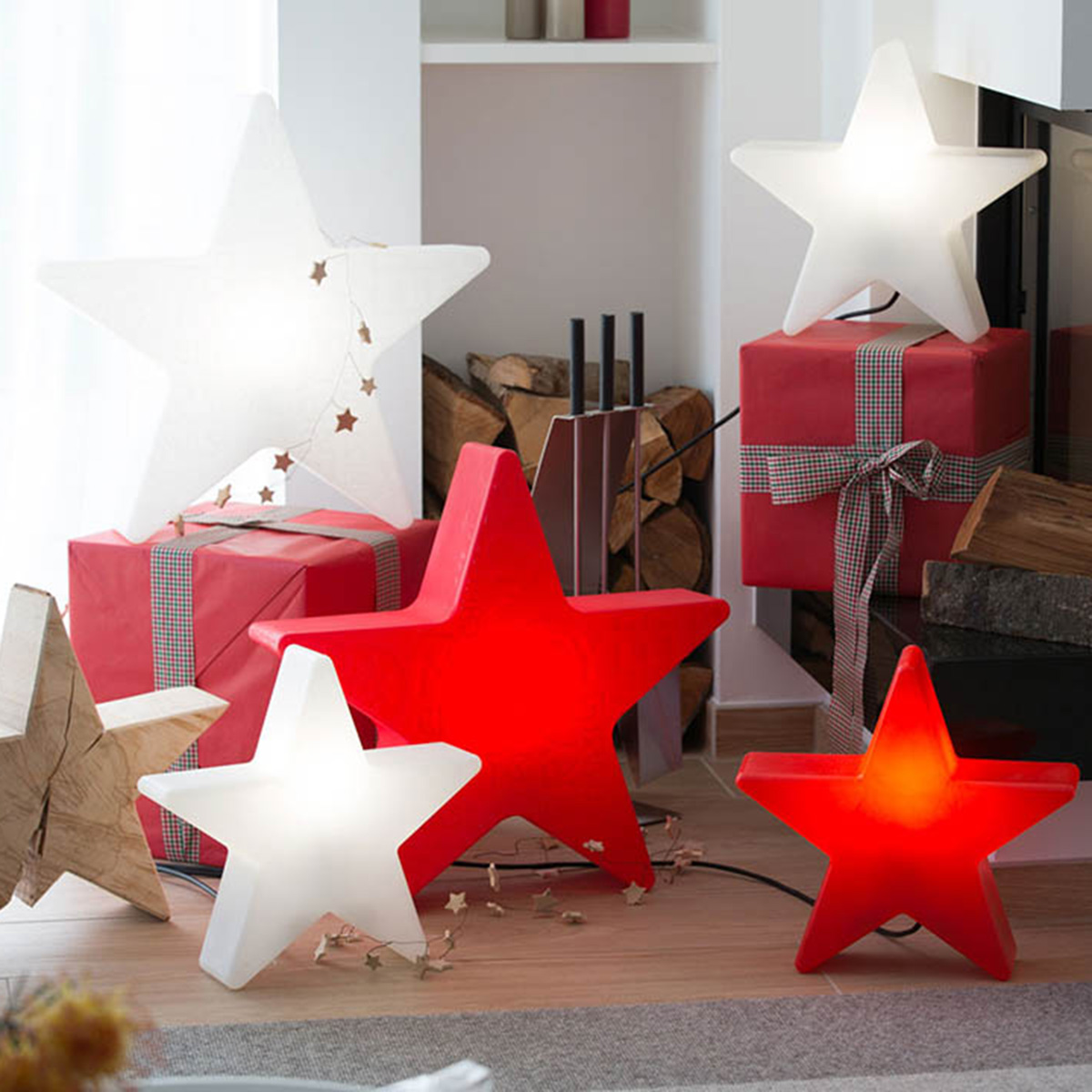 8 seasons design Shining Star Dekoleuchte, verschiedene Ausführungen