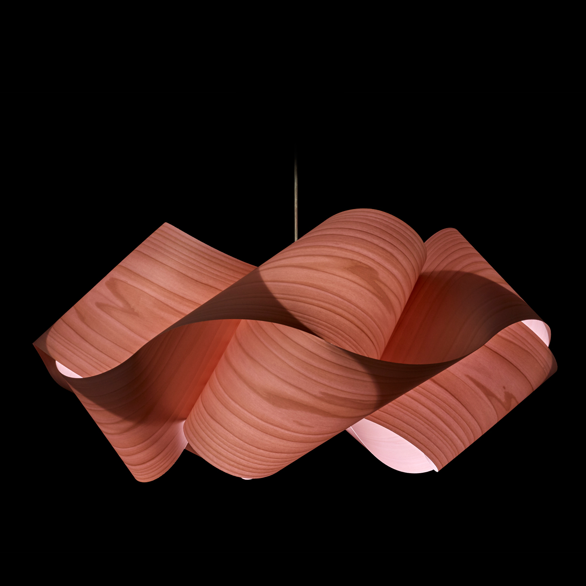 LZF Lamps Swirl Large Pendelleuchte, hellrosa