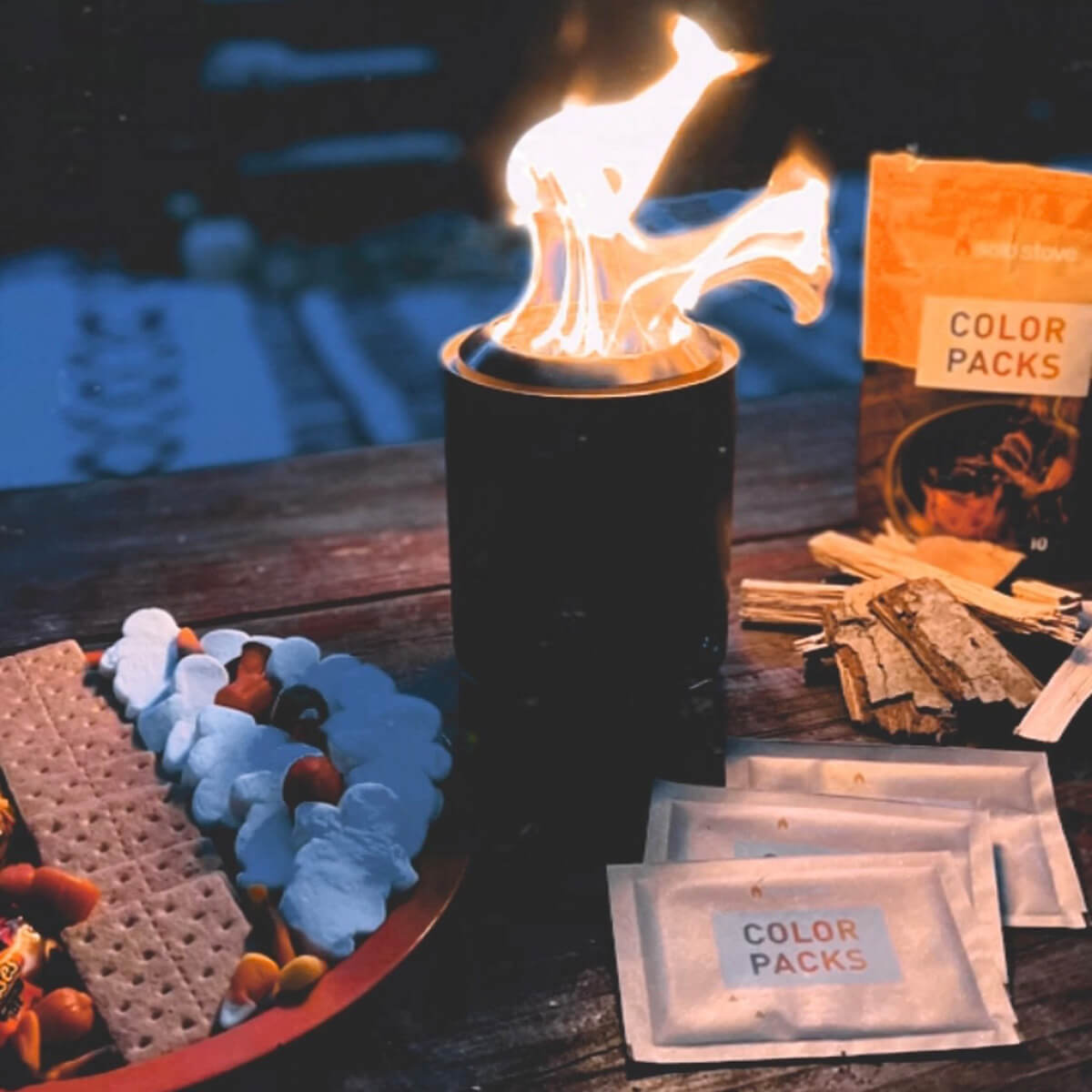 Solo Stove Color Pack Feuerpulver, bunt, 10 Stück