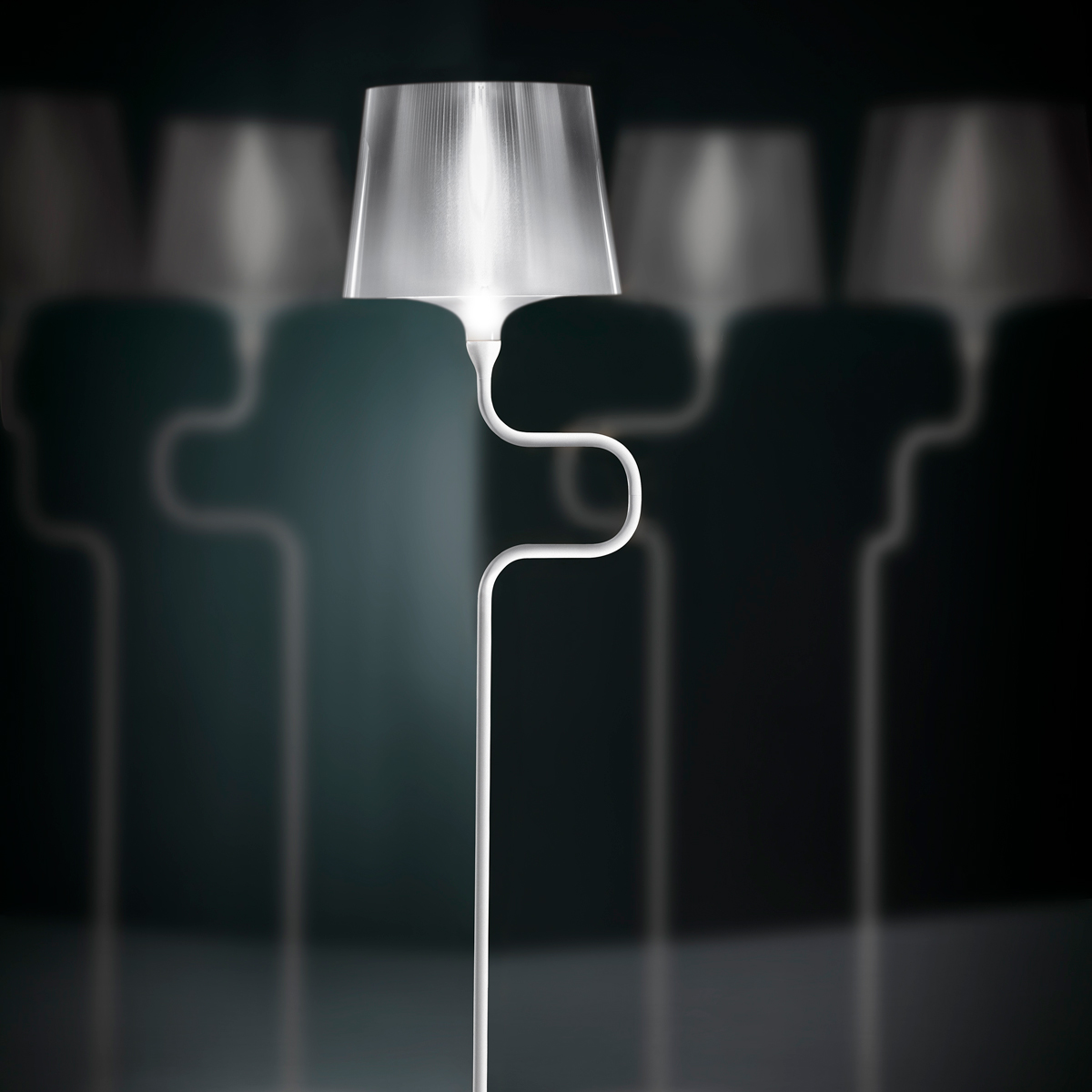 Slamp Liza Floor, prisma (transparent)