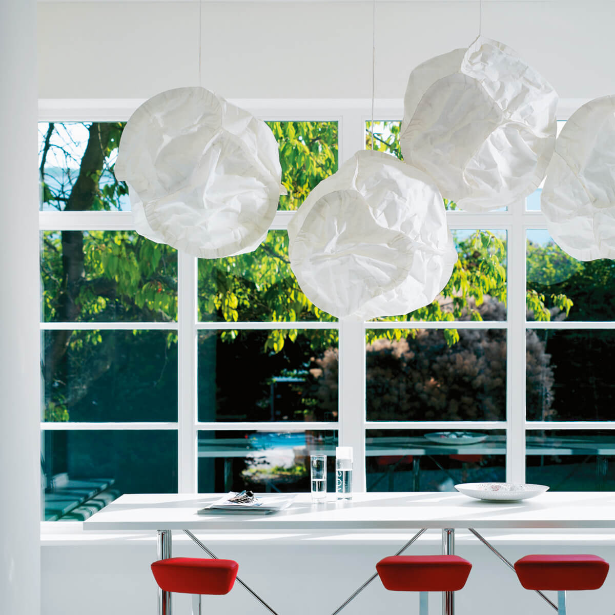 Belux Cloud LED Pendelleuchte, weiß