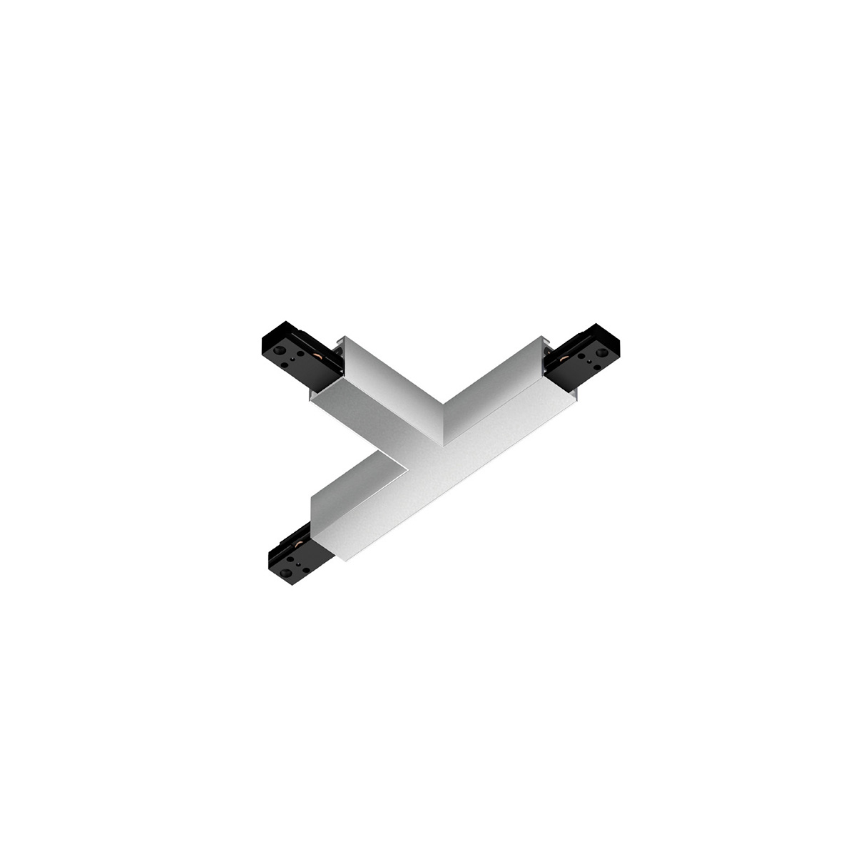 Bruck All-In T-Verbinder, Chrom matt