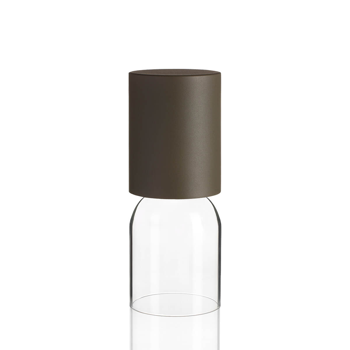 Luceplan Nui Mini Outdoor LED Akkuleuchte, greige