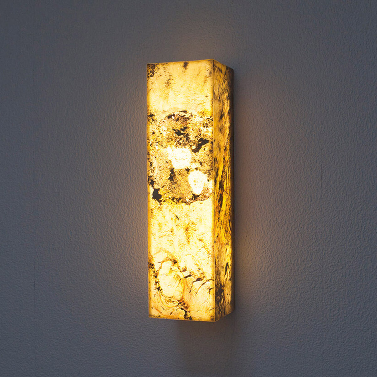 Epstein-Design Eifel im Herbst CCT-LED Wandleuchte mit ZigBee, 66 x 37 cm, Schiefer