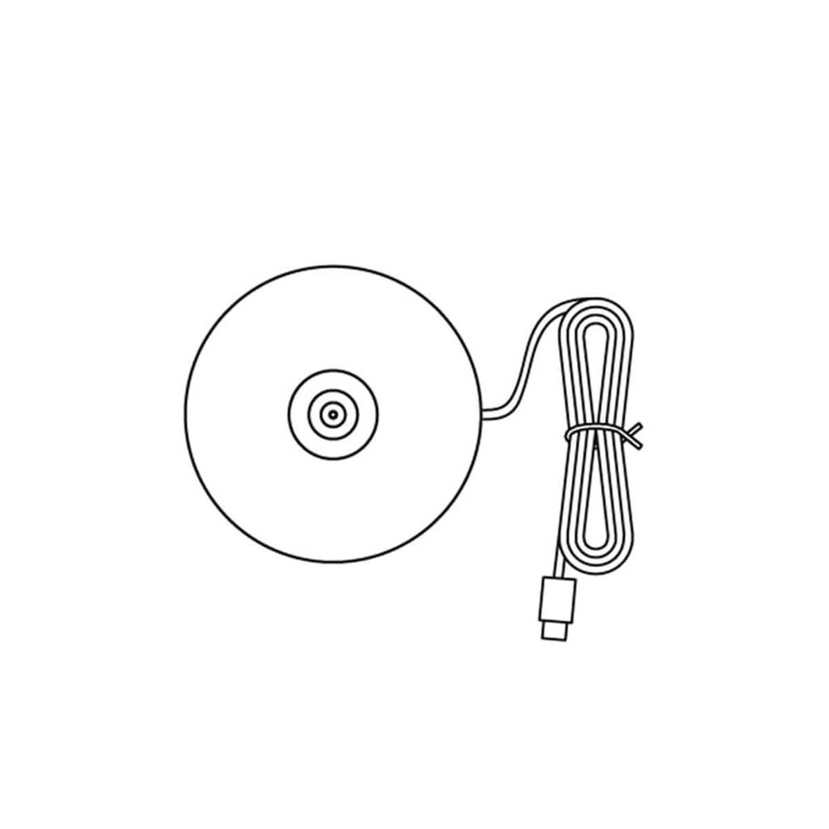 Zafferano Kontaktladestation für Push-up Pro, schwarz Kontaktladestation für Push-up Pro