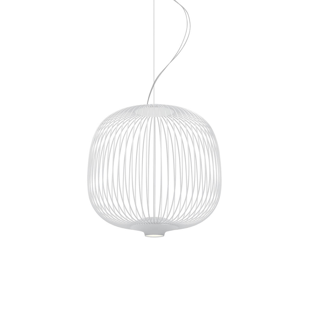 Foscarini Spokes 2 Piccola LED Sospensione, bianco (weiß)