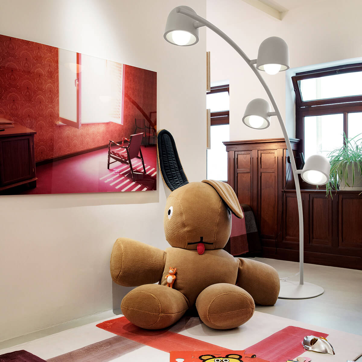 Fatboy Co9 XS Teddy Kuschelhase, latte (braun)