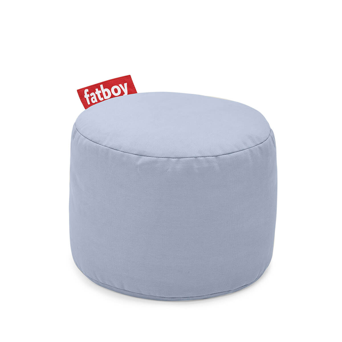Fatboy Point Stonewashed Hocker, Misty blue (hellblau)