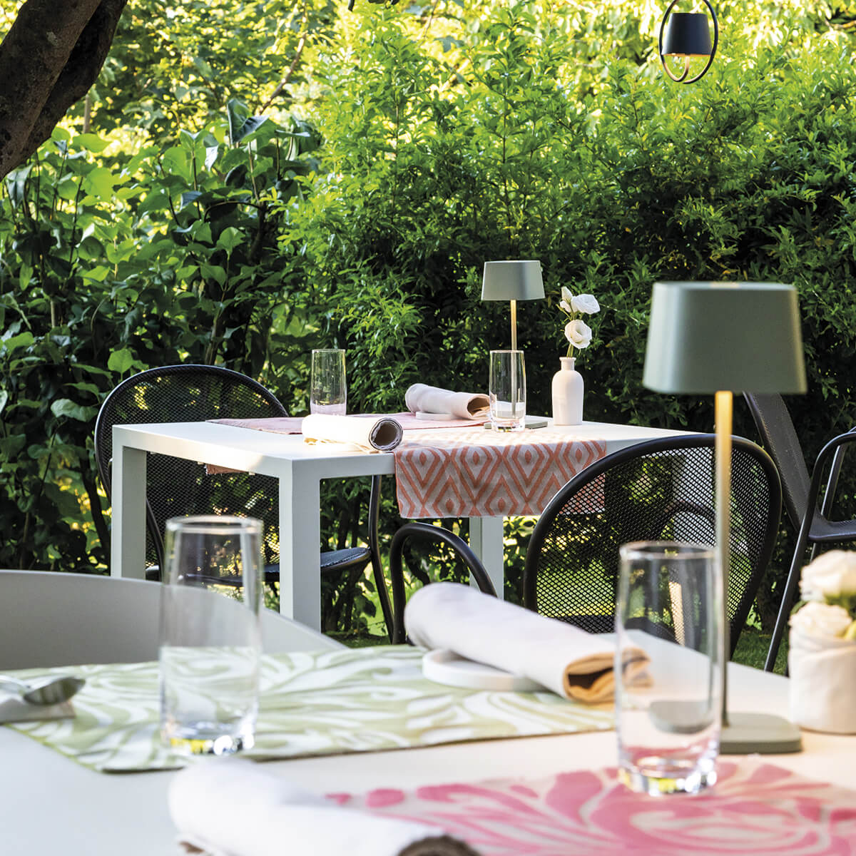 Zafferano AiLati Ofelia Pro LED Akkuleuchte, salbeigrün